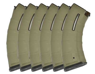 MARＴ Tactical Hi-cap Magazine-OD (520 Rounds, 6pcs/Box)